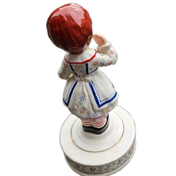 Vintage Vintage 1971 Schmid The Bobbs-Merrill Raggedy Ann Music Box - Picture 2 of 5